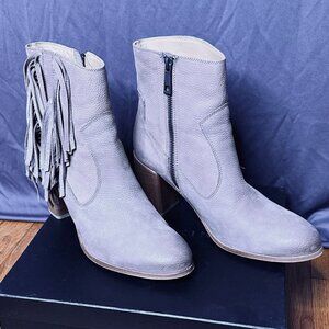 Liebeskind Leather Fringe Booties